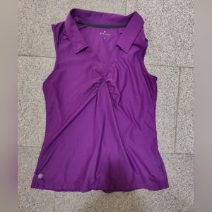 Athleta purple golf tank